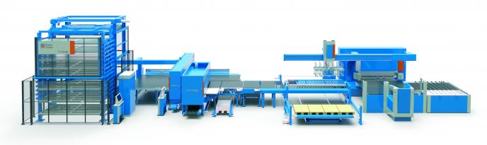 ligne de production tôlerie