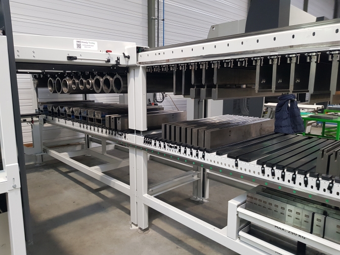 Jumelage de modules de 3 & 2m avec option outils très lourds