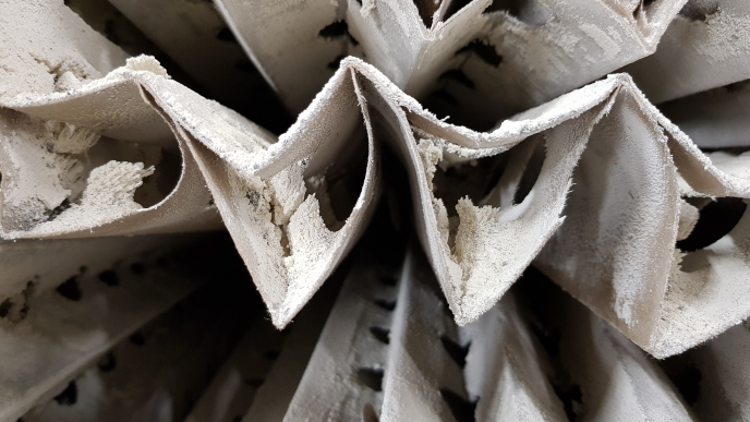 Filtre carton haute capacité Technicis rempli de peinture / vernis