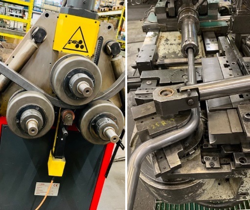 Rouleuse 3 galets et cintreuse