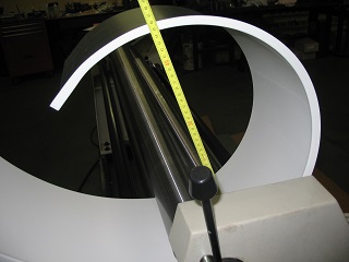 roulage avec bors tombés