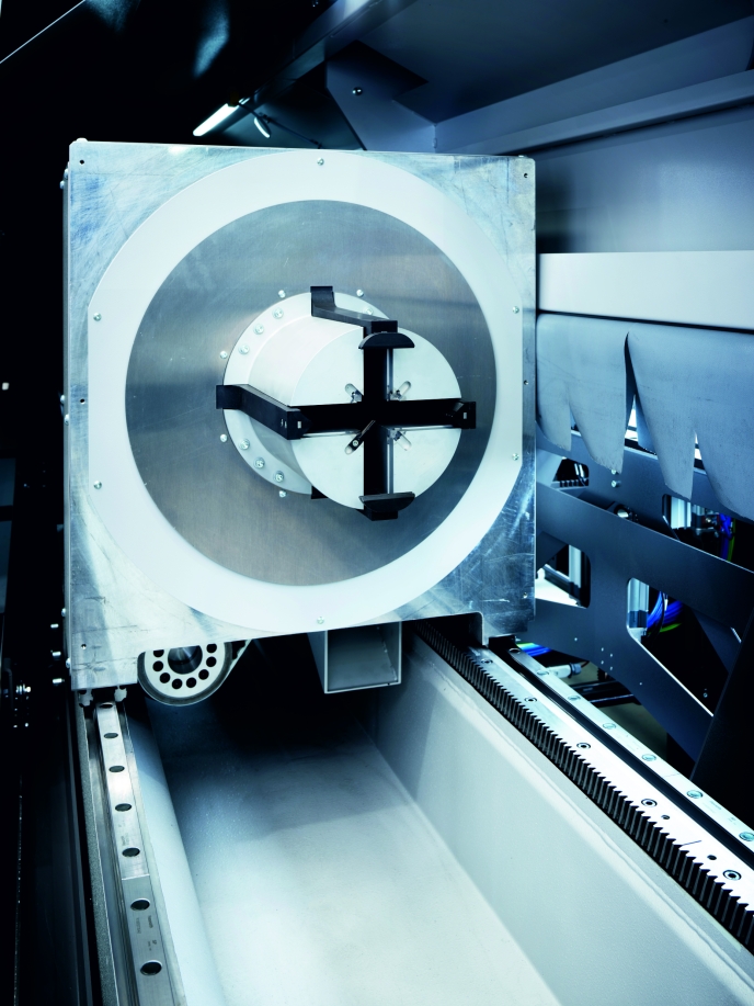 Mandrin n°1 équipé d'un jeu de mors de serrage pour tubes et profilés ouverts