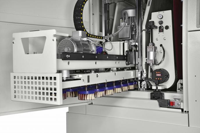 17 brosses verticales - remplacement complet en moins de 2 minutes