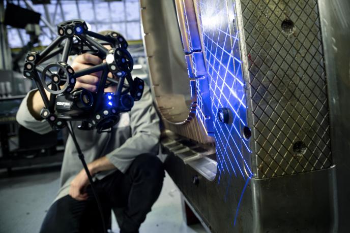 Scanner 3D pour des environnements industriels