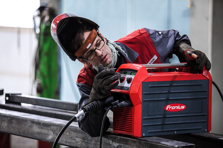 Réglage d'un poste par un soudeur