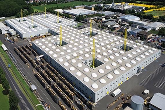 Usine de production igus® à Vologne, Allemagne.