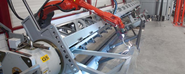 Cellule de soudage robotisé