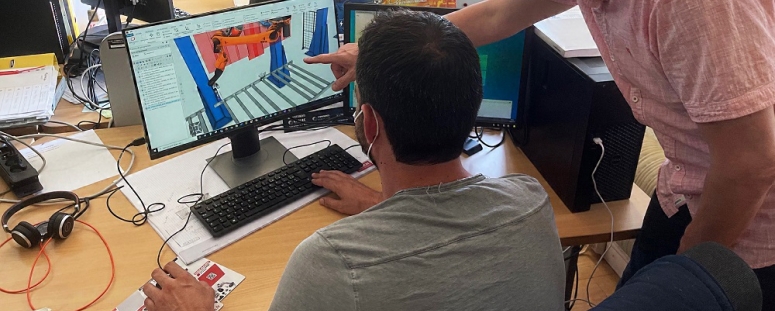 Cellule robotisé de soudage - Yaskawa avec logiciel Alma