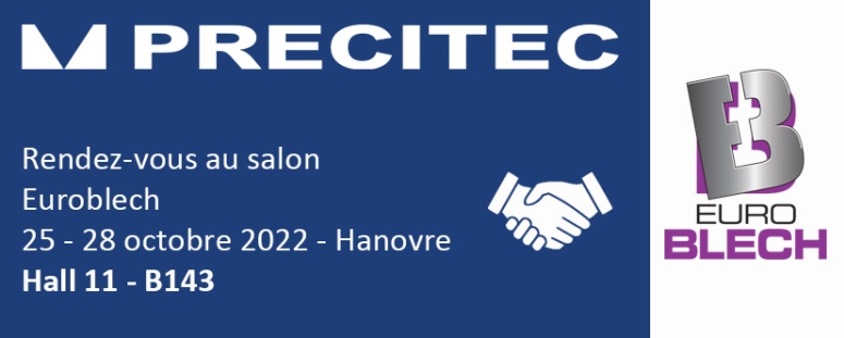 Precitec présente ses nouveautés laser au salon Euroblech
