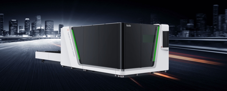 Solution de découpe du métal au laser - Série P de 3000 à 12000 équipée de source fibre De 3 KW à 12 KW.