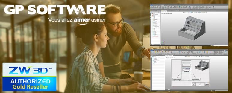 Avec ZW3D 2021, concevez vos modèles de tôlerie et exportez facilement les dépliés pour la fabrication.
