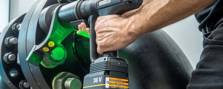 Visseuse asservie intelligente pour applications fort couple SRB Atlas Copco