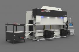 Presse plieuse avec chargeur d'outils