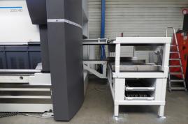 Rangement et aide à la manutention des outils pour presse plieuse