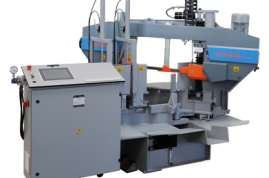 Scie à ruban automatique 335 DGA-600 pour coupes droites, biaises à droite et gauche 