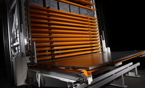 Stockage ecostores pour tôle de Kasto