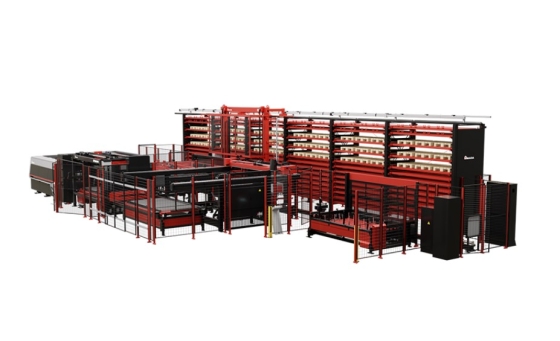 Automatisme complet avec stockage Amada