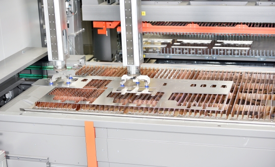 Palettisation de pièces