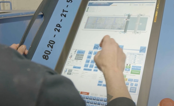 CN machine découpe jet d'eau LDSA