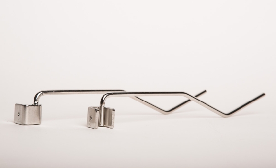 Pièce métal réalisé par travail pliage du fil