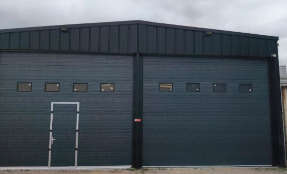 Porte sectionnelle industrielle